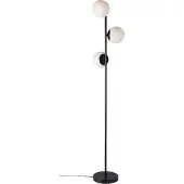 Nordlux Lampadaire , Lilly, Noir, Salon / séjour, Métal, Scandinave
