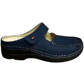 Wolky Sabots Wolky Femme Roll Slipper Antique Nubuck Blue-Taille 39