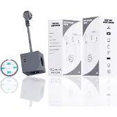 Microconnect Power Cube 3 Schuko outlets with Magnetic function 2 (MC-CUBE015USBMAGNETIC)