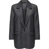ONLY Blazer 'ONLHattie-Lana' gris foncé