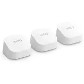 Eero Routeur Wi-Fi maillé Amazon 6+, avec port Ethernet 1 Gbit/s, couvrant jusqu'à 420 m²