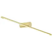 Toolight Applique Murale Led APP1345-W 60cm Brush Gold