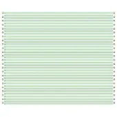 Sigel Computer Paper - Perforé - lignes vertes - 304.8 x 375 mm - 60 g/m² - 2000 feuille(s) papier uni