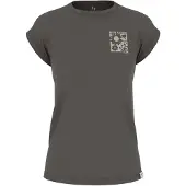 Hannah Clair Short Sleeve T-shirt Gris 40 Femme