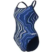 Arena Maillot de bain 1 pièce femme Marbled
