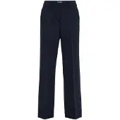 We fashion Pantalon à pince bleu marine