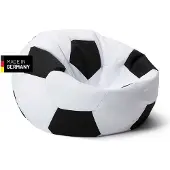 Lumaland Pouf de football Luxury - Coussin de siège de football de haute qualité de la gamme Comfortline - petit