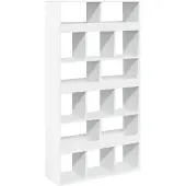 vidaXL Cloison de séparation blanc 100x33x187,5 cm bois d'ingénierie