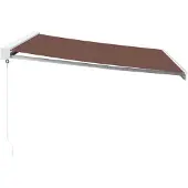 vidaXL Store manuel brun 450x300 cm