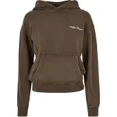 Urban Classics Sweat-shirt chocolat / blanc