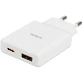 IBox Chargeur mural C-43 Slim GaN PD30W. Blanc