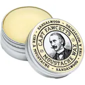 Captain Fawcett Moustache Wax The Gentleman's Stiffener cire à moustache Sandalwood 15 ml