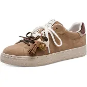 Tamaris Baskets basses camel / marron / blanc