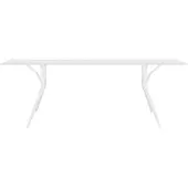 Kartell Spoon Table L 200 cm x H 72 cm | White