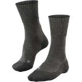 Falke Chaussettes de sport gris foncé / noir