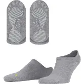 Falke Chaussettes gris chiné