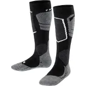 Falke SK4, chaussettes de ski, enfants, noir