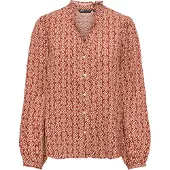 ONLY Chemisier 'ONLRAYA' beige / marron