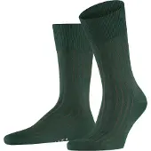 Falke Chaussettes Vert chasseur, Rayé