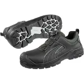 Puma Chaussures de sécurité Cascades Disc low S3 conformes à la norme EN ISO 20345:2022 S3 CI HI HRO SRC noir taille 40