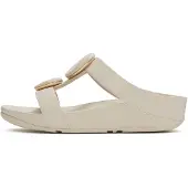 FitFlop Fino, sandales à bride arrière, motif marbré, couleur beige, taille 39