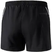 Erima Pantalon de sport noir / blanc