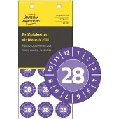 Avery Pruefplaketten 2027 Vinyl 20mm 120St
