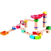Hape Crazy Rollers Stack Track Educational Toy Doré Enfants