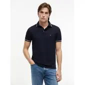 Tommy Hilfiger T-Shirt bleu marine / bourgogne / blanc