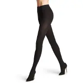 Falke Collant famille coton bleu