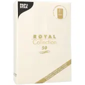 Papstar ROYAL CollectionChampagne avec pliage des couverts ROYAL Collection (50 pcs, 30 x 48 cm)