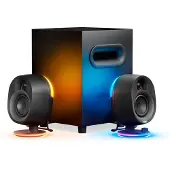 SteelSeries Enceintes de bureau 2 en 1 Arena 7 Noir