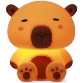 Itotal Capybara-13.2 X 10 X 16 Cm Lamp Jaune Enfants