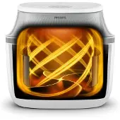 Philips Friteuse sans huile Ovi XL NA331/10 Série 3000 – 6.2 L, blanche