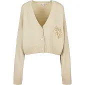Karl kani Cardigan 'Legacy' beige / sable