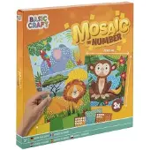 Grafix Mosaïque par numéros - Animaux