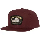 Salty Crew Lurking 6 Panel Cap Rouge