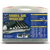 Vallejo Model Air camouflage colors 29x17ml + airbrush (29 ml)