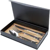 Ks Tools Set de 3 couverts 11100 avec couteau fourchette et cuillère