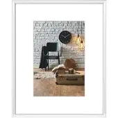 Hama Cadre en plastique Sevilla, blanc, 3 (31.50 x 41.50 cm)