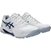 Asics Chaussure de hockey GEL LETHAL FIELD 2, couleur blanche/bleue, taille 10