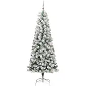 vidaXL Sapin de Noël Artificiel à Branches Articulées 240 cm PVC
