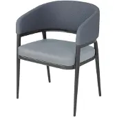 Bolero Chaises d'intérieur Meridian - Bleu pierre (2 pièces)