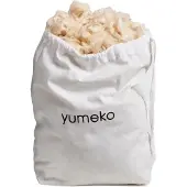 Yumeko - Recharge oreiller - Kapok - Taille unique - Blanc