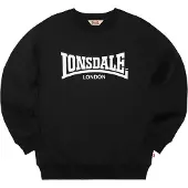 Lonsdale Sweat-shirt 'Welham' noir
