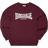 Lonsdale Sweat-shirt 'Welham' bordeaux