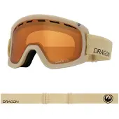 Dragon alliance Dr D1 Otg Bonus 2 Ski Goggles Beige Lumalens Amber/CAT2+Lumalens Midnight/CAT3 Homme,Femme