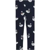 s.Oliver Leggings bleu marine / blanc