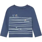 s.Oliver T-Shirt opal / blanc