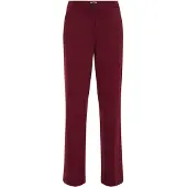 We fashion Pantalon à plis lie de vin